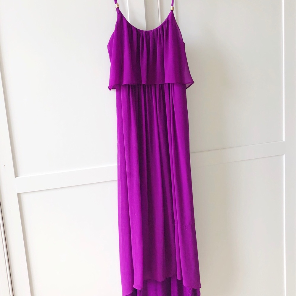 Purple dress